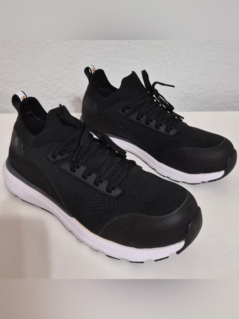 Carhartt Haslett SD Nano Black Safety Composite Toe Work Shoes Knit Women’s 8